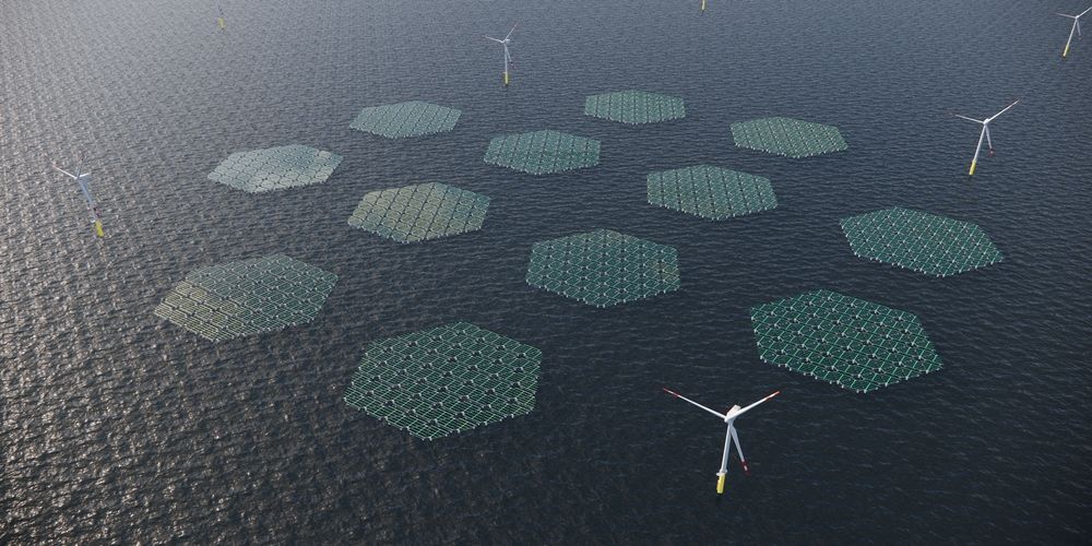 RWE investeert in proefproject drijvende PV op Noordzee