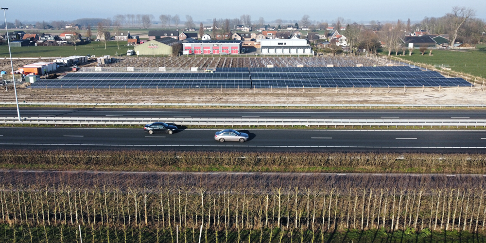 Realisatie Zonnepark Nieuwendijk