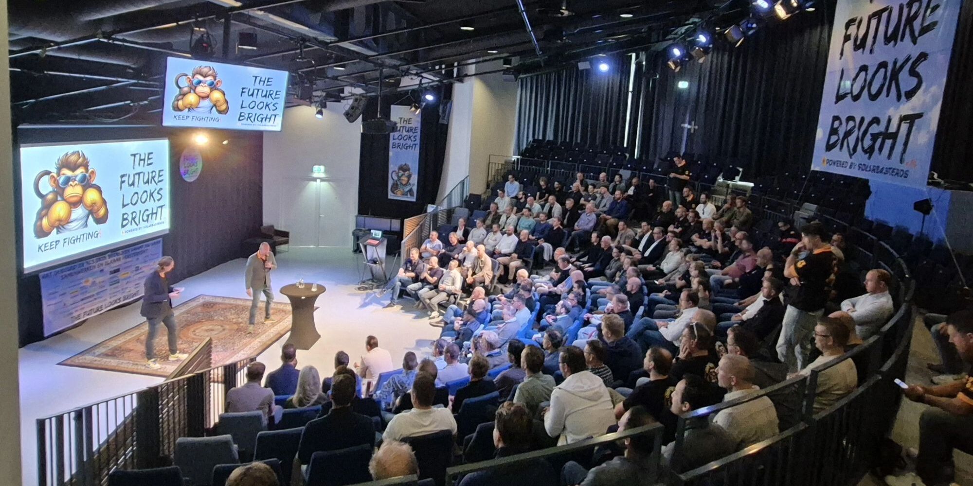 Veilige energieopslag, handelen op onbalansmarkt en blijven vechten op het solarbasterds event