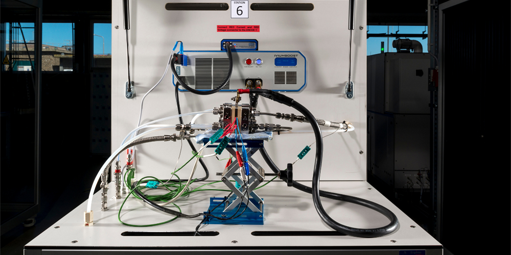 TNO ontwikkelt methode om met 200 keer minder iridium een elektrolyser te bouwen