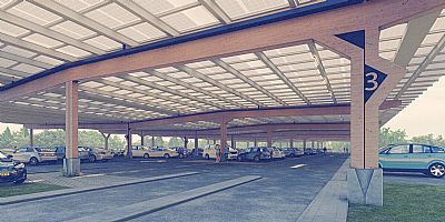 Achmea bouwt grootste circulaire zonnecarport ter wereld in Apeldoorn